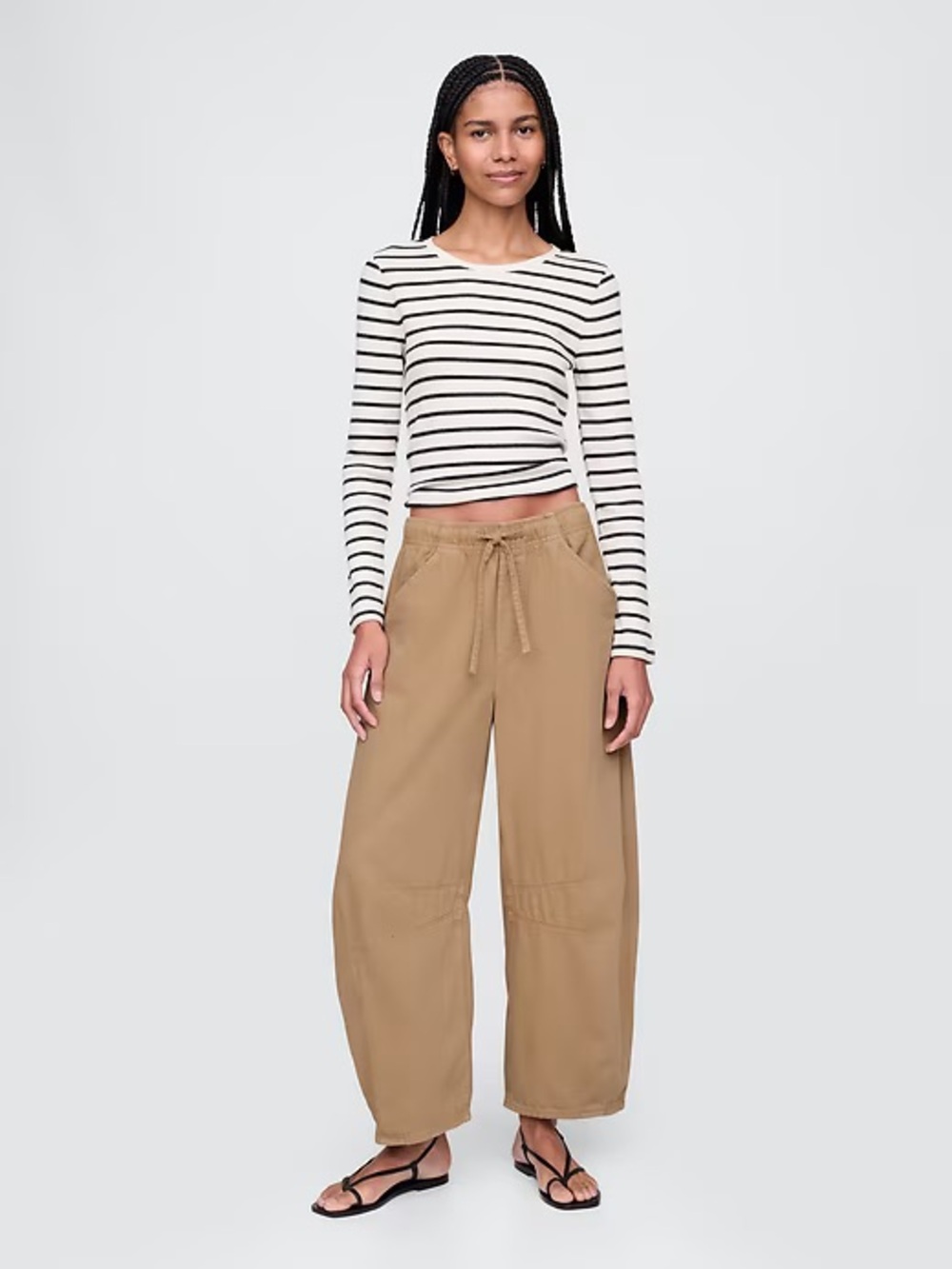 GAP - Mid Rise UltraSoft Easy Horseshoe Jeans